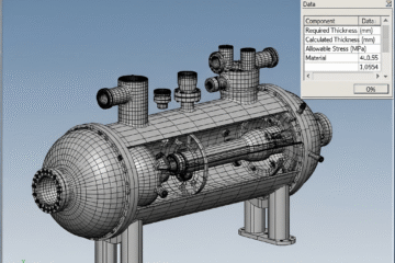 Jasa layanan rekayasa (engineering) untuk perhitungan bejana tekan (pressure vessel)