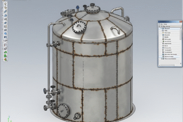 Jasa layanan rekayasa (engineering) untuk perhitungan tangki timbun (storage tank)