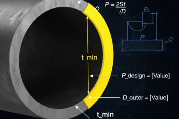 Pipe Wall Thickness Calculation ASME B31.3, B31.4, B31.8